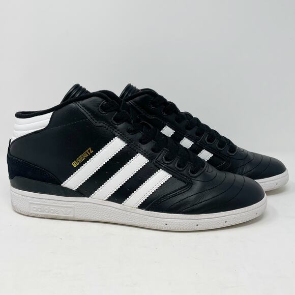 Adidas Busenitz Pro Mid Black White Mens Size 9 F37355 - Picture 5 of 10